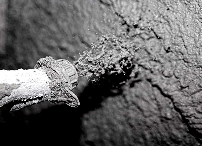 Morteros proyectables